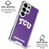 Texas Christian University TCU Horned Frogs Galaxy S25 Ultra Clear Case